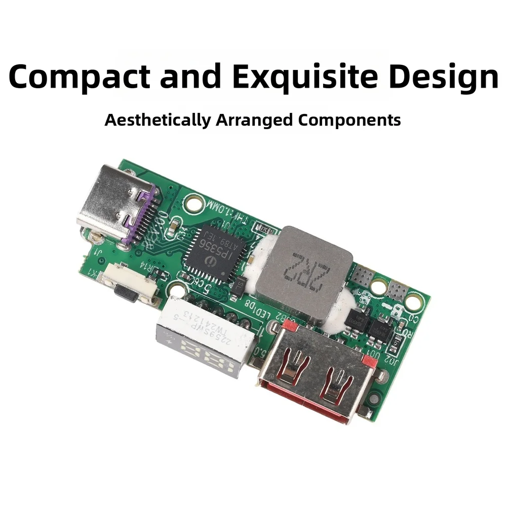 Enabled 22.5W Charging Module IP5356 for Custom Power Bank Fabrication and Embedded Charging Module Integration