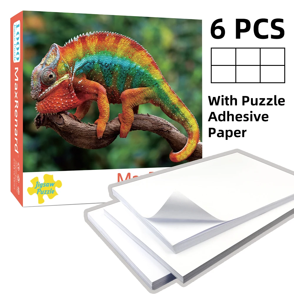 MaxRenard Jigsaw Puzzles for Adults 1000 Pieces Paper Assembling Van Gogh Painting Mona Lisa Art Puzzles Toys for Adults Games