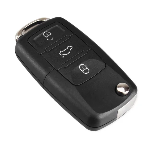 Складной Чехол Для Автомобильного Ключа KEYYOU Key-Breloch Для Volkswagen VW Jetta Golf Passat Beetle Skoda Seat Polo B5 Sant...