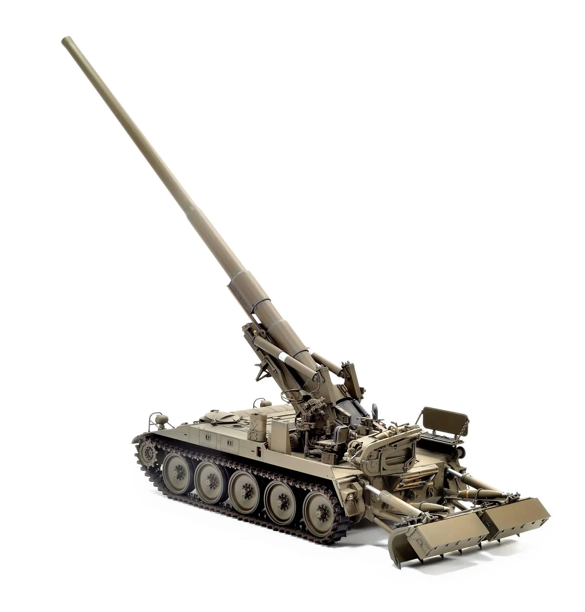 AFV Club 35331 1/35 M107 175mm Self-Propelled Gun Tank Model Kit