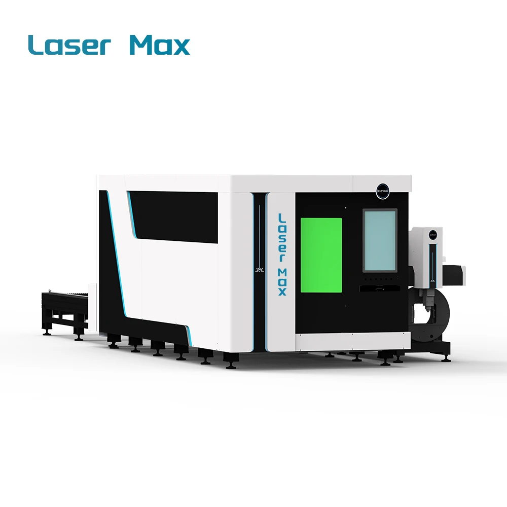 

Лазерный станок Lasermax с закрытым корпусом для резки листов и труб 1500 Вт, 2000 Вт, 3000 Вт, резка углеродистой стали, круглых и квадратных труб, профилей