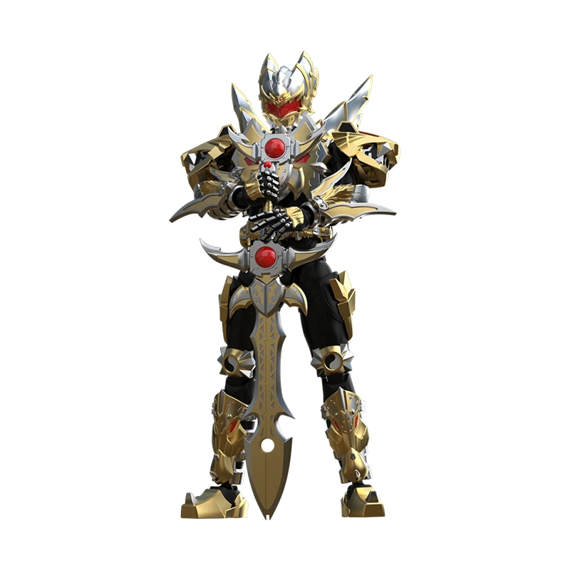 

AULDEY Armor Hero Emperor Hero 50th Anniversary Edition Kaihun Супер подвижная готовая модель, логотип 50-летия/Эко-АБС-пластик