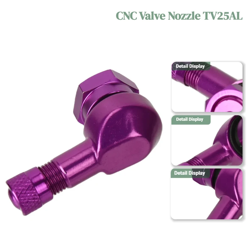

Valve Motorcycle Rim Aluminum Alloy Motorcycle Modification Motorcycle Valve Stems Leakproof Tire Accessory