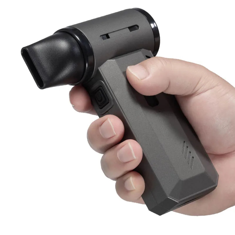 

Outdoors Handheld High-Speed Turbo Fan Compact Portable Fan 8000mAh Rechargeable Battery Air Blower Car Vacuum and Inflator