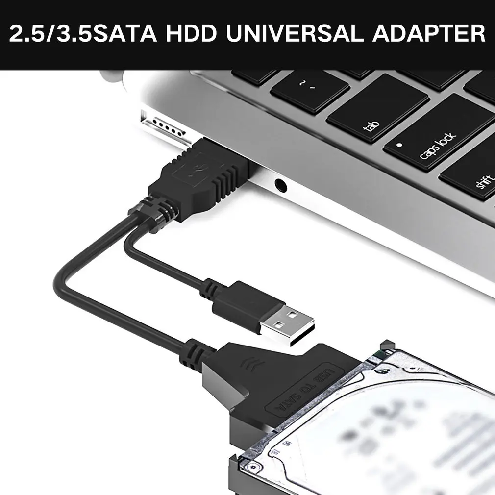 USB3.0 To Sata Adapter USB SATA 3 22 Adapter Cable Computer Cables Connectors Up To 6 Gbps Support 2.5 Inches SSD HDD Hard Drive