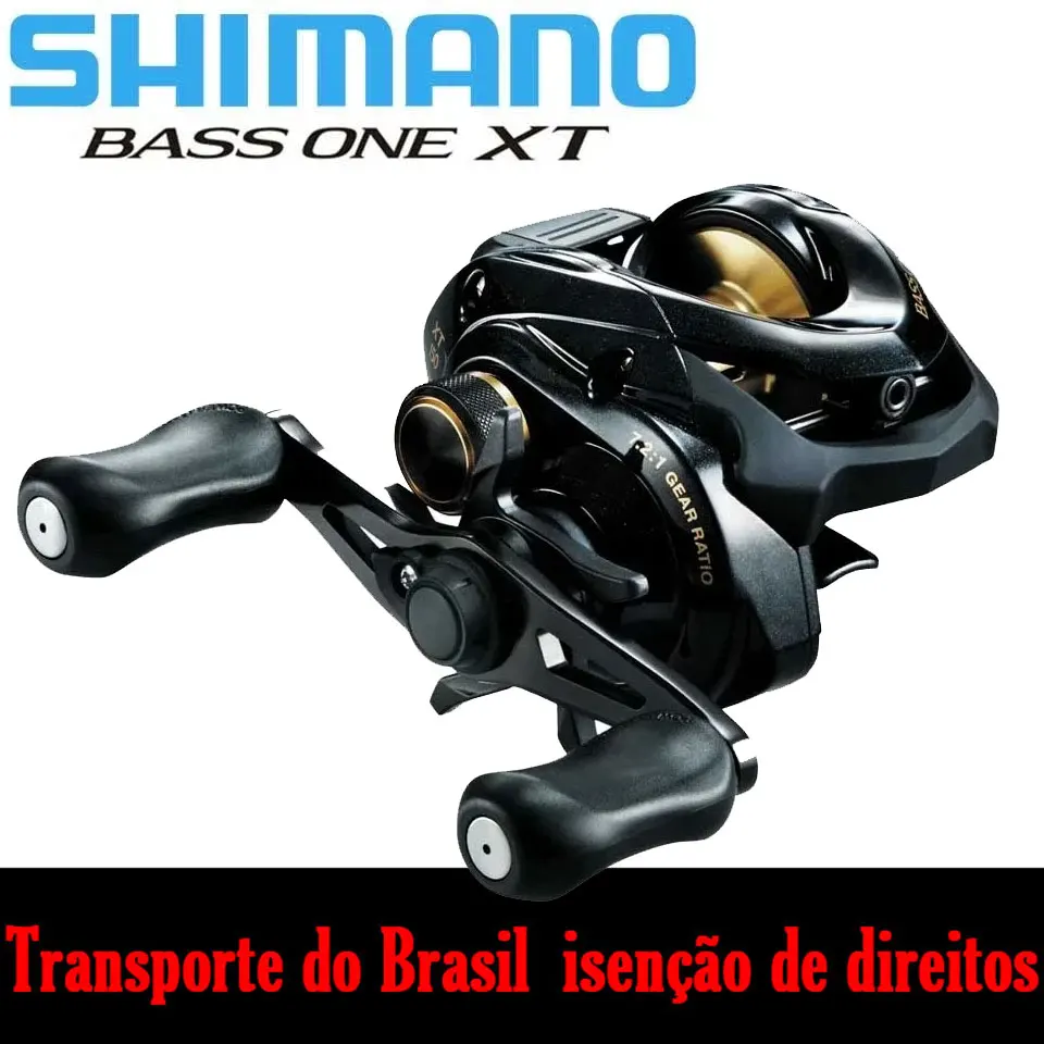 

SHIMANO NEW BASS ONE XT 210g Baitcasting Reel 5.0kg Power 7.2:1 4+1BB SVS brake technology S A-RB/A-RB Bearing fishing reels