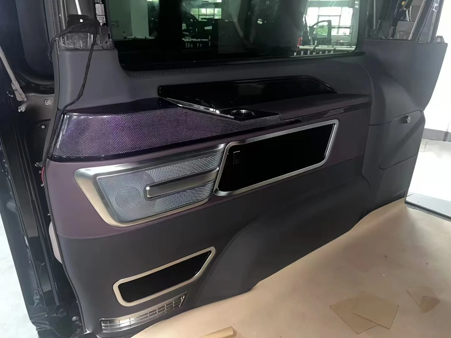 Benz Vito W447 Full Interior Upgrade Kit with Side Wall Panel Refit | Luxury Custom Cabin Modification