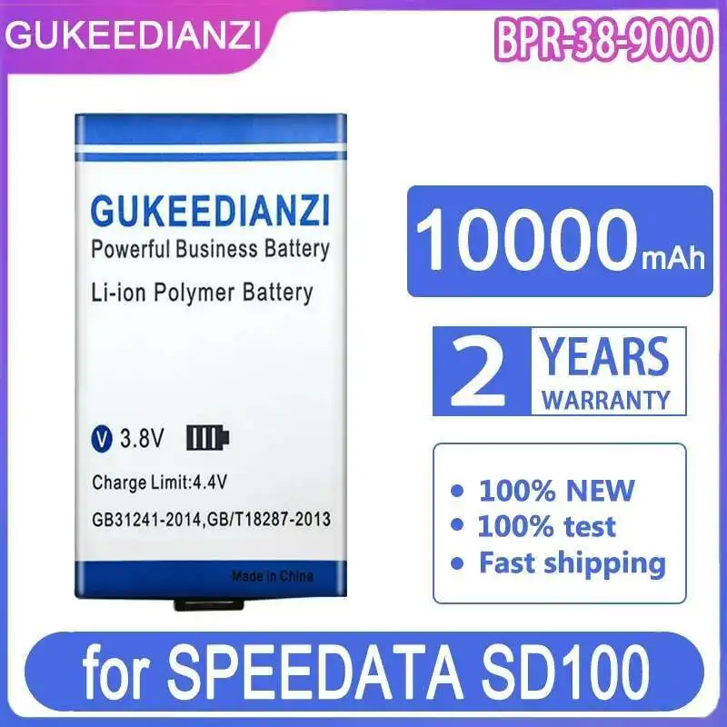 

10000Mah Bpr-38-9000 SD100 For Speedata Data Acquisition Device Battery Reliable Power Supply