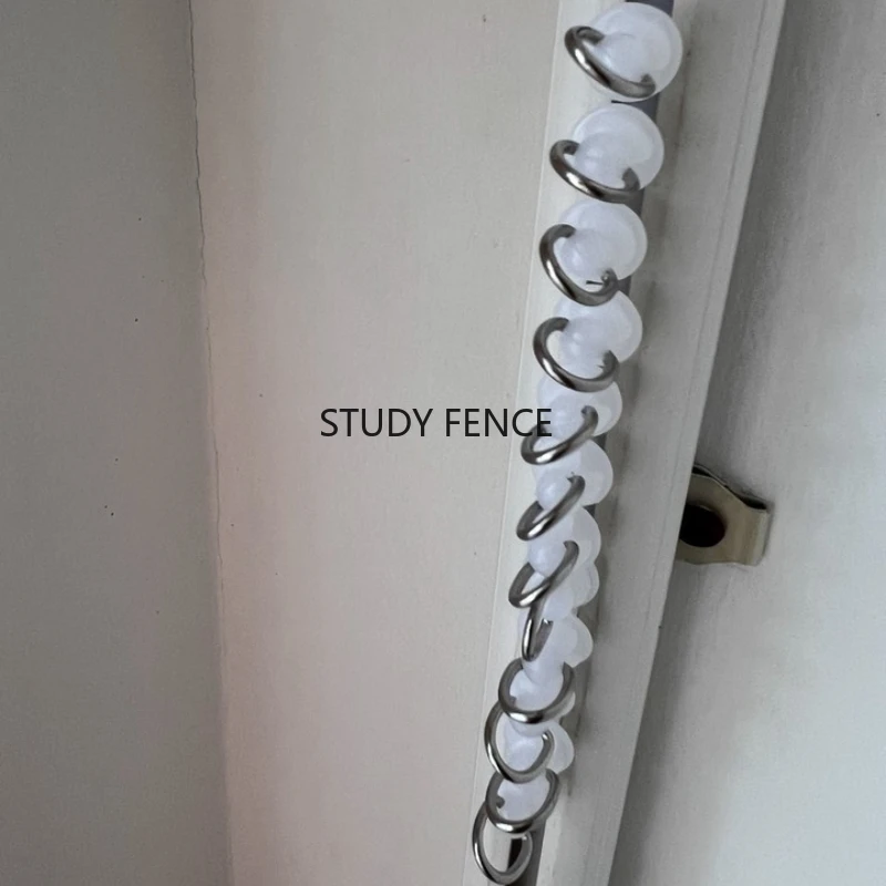 30pcs Curtain Track Accessories Accessories Roller Vintage Straight Rail Curved Rail Guide Hook Ring Slide Rail Pulley Buckle