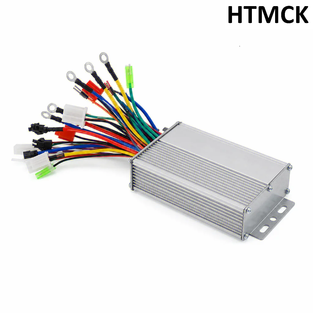 HTMCK 36V/48V Electric Bike Motor Controller 350W Brushless DC for E-bike Scooter - Electric Bicycle Accessories