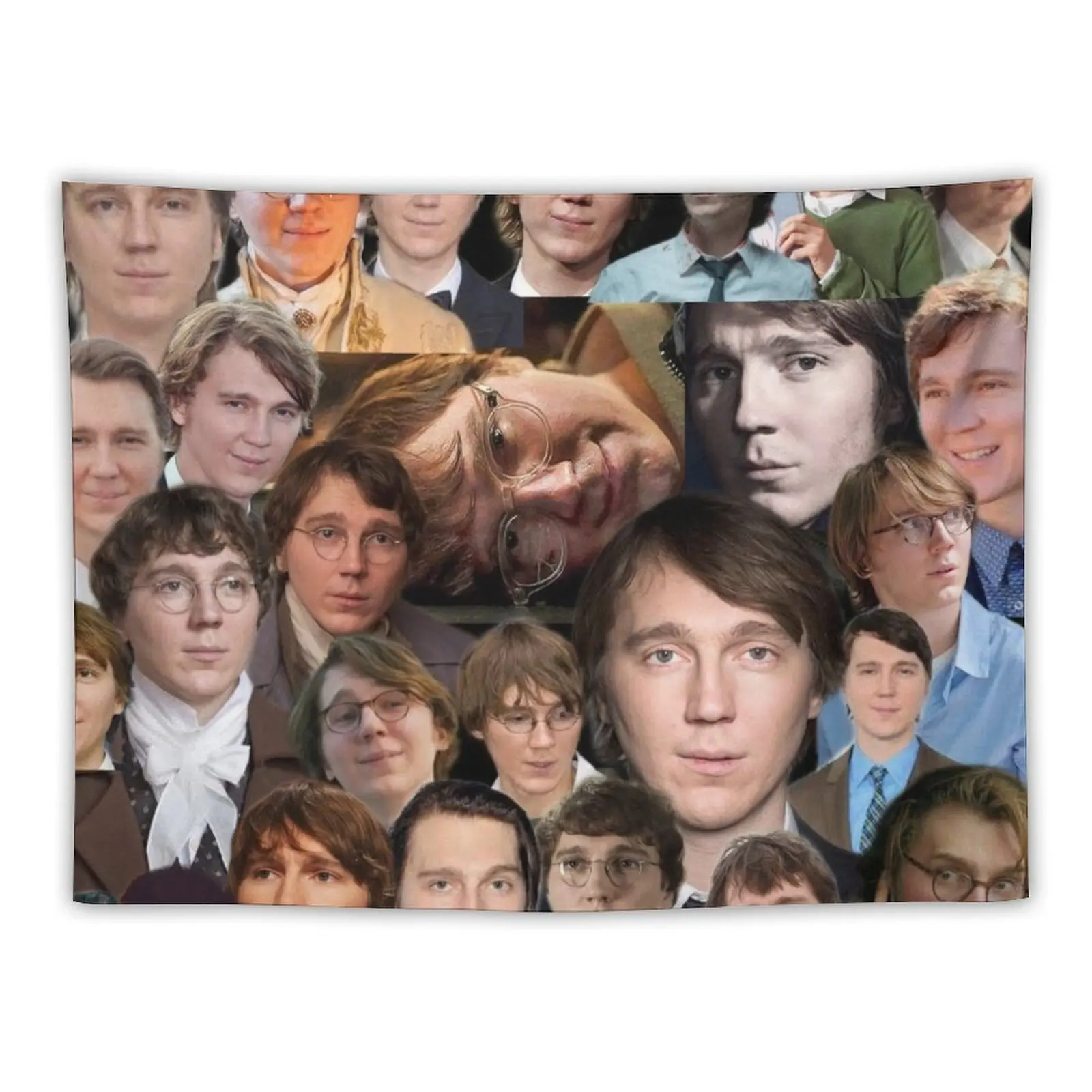 

paul dano - I love paul dano photo collage Tapestry Custom Kawaii Room Decor Room Decorations Tapestry