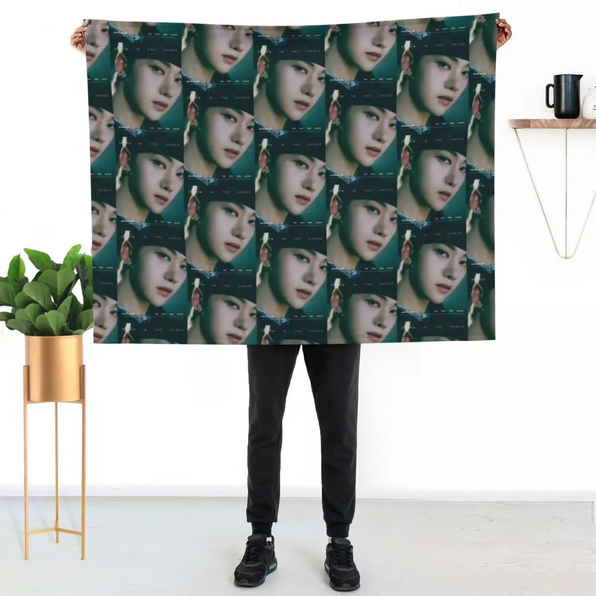 ZEROBASEONE (ZB1) SEOK MATHEW - YOUTH IN THE SHADE Throw Blanket Decorative Throw Soft Plaid christmas gifts Thin Blankets