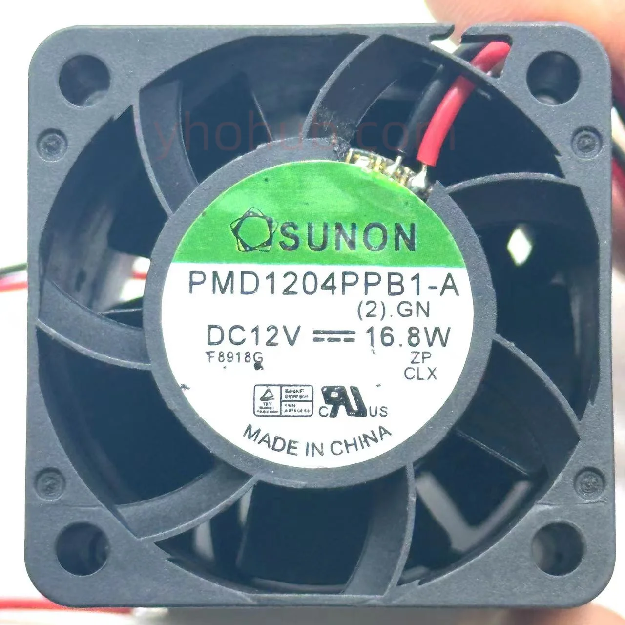 Sunon PMD1204PPB1-A (2).GN DC 12V 16.8W 40x40x56mm 4-Wire Server Cooling Fan