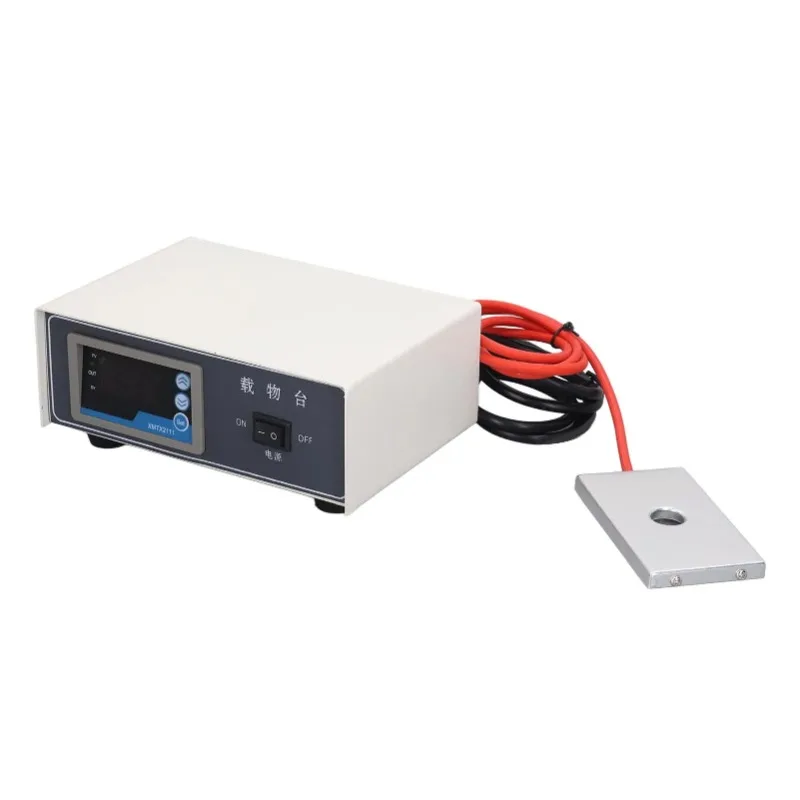 Microscope Temperature Control Stage 75W Digital Display Constant Temperature Slide Warmer Laboratory Heating Plate