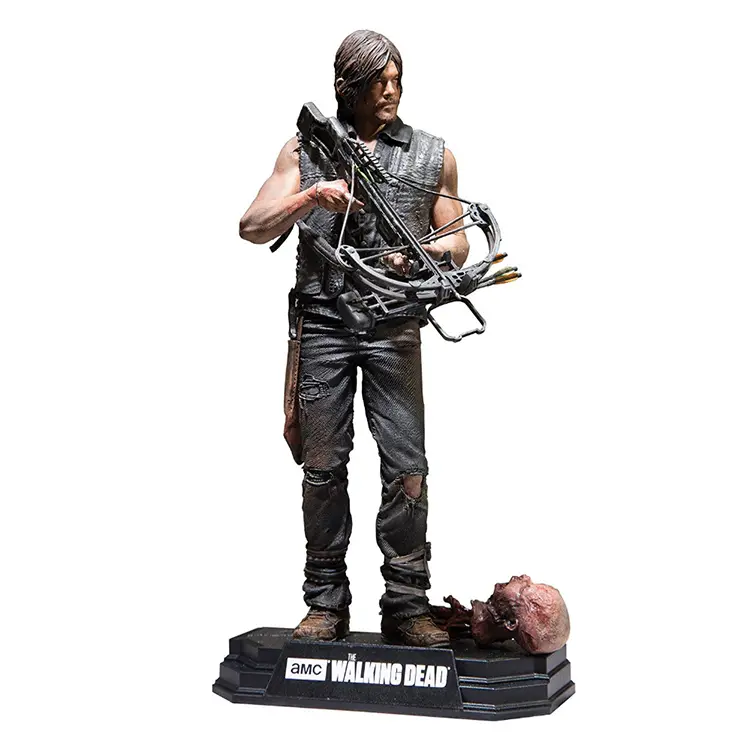 Movie The Walking Dead Characters Rick Daryl Negan PVC Action figure Collectible Model Toys - Image 3