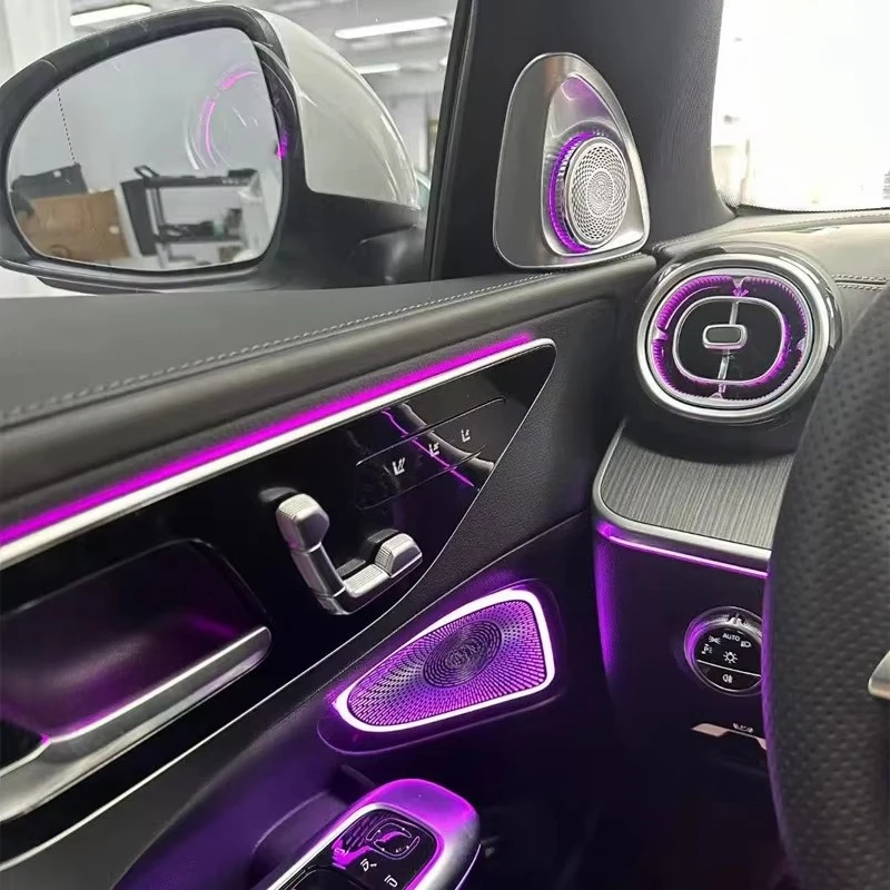 4D Rotating Audio Speaker with Rotary Tweeter for C Class W206 for C200 C300 New Condition Car Light Accessory