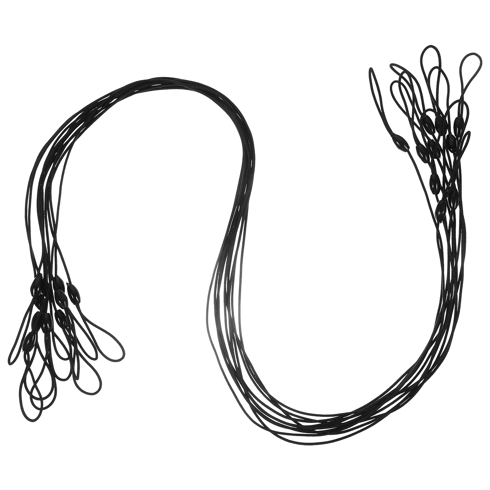 

10 Pcs Anti Lost Rope Elastic Stylus Pen Lanyard for Hanging Touchscreen Wrist Strap Prevent Loss Secure Design Practical