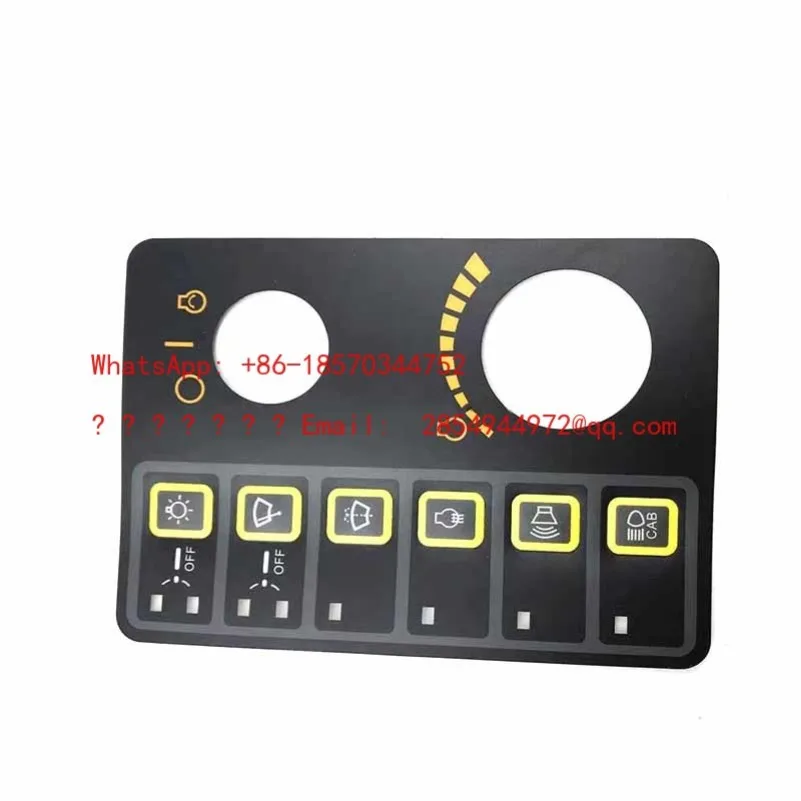 

Экскаватор 200/215/225/265/305/-7 Наклейка на панель управления кондиционером Наклейка на прибор