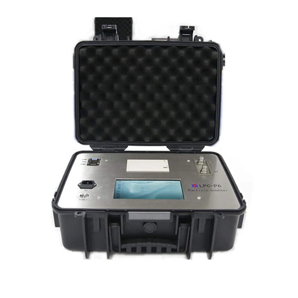 Portable Hydraulic Oil Particle Counter NAS Degree Tester Oil Pollution Tester