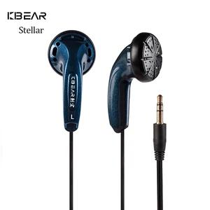 KBEAR Stellar Hifi 이어폰 15.4mm 동적 드라이버 이어 모니터 일본 PPS 평면 헤드셋 음악 게임 이어 버드 헤드폰 KS1 KS2 12 최고의 판매 KS1 -№1