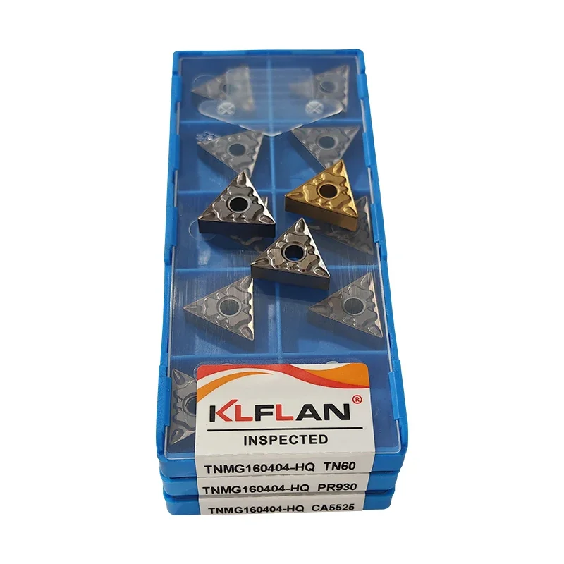 اليابانية الأخدود نوع الثلاثي CNC إدراج TNMG160404-HQ TNMG160408-HQ الصف TN60 ل الحديد الزهر الصف PR930 للفولاذ المقاوم للصدأ