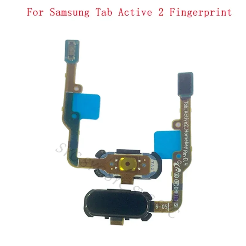 Fingerprint Sensor Flex Cable For Samsung Tab Active 2 T390 T395 Touch Sensor Scanner Button Repair Parts