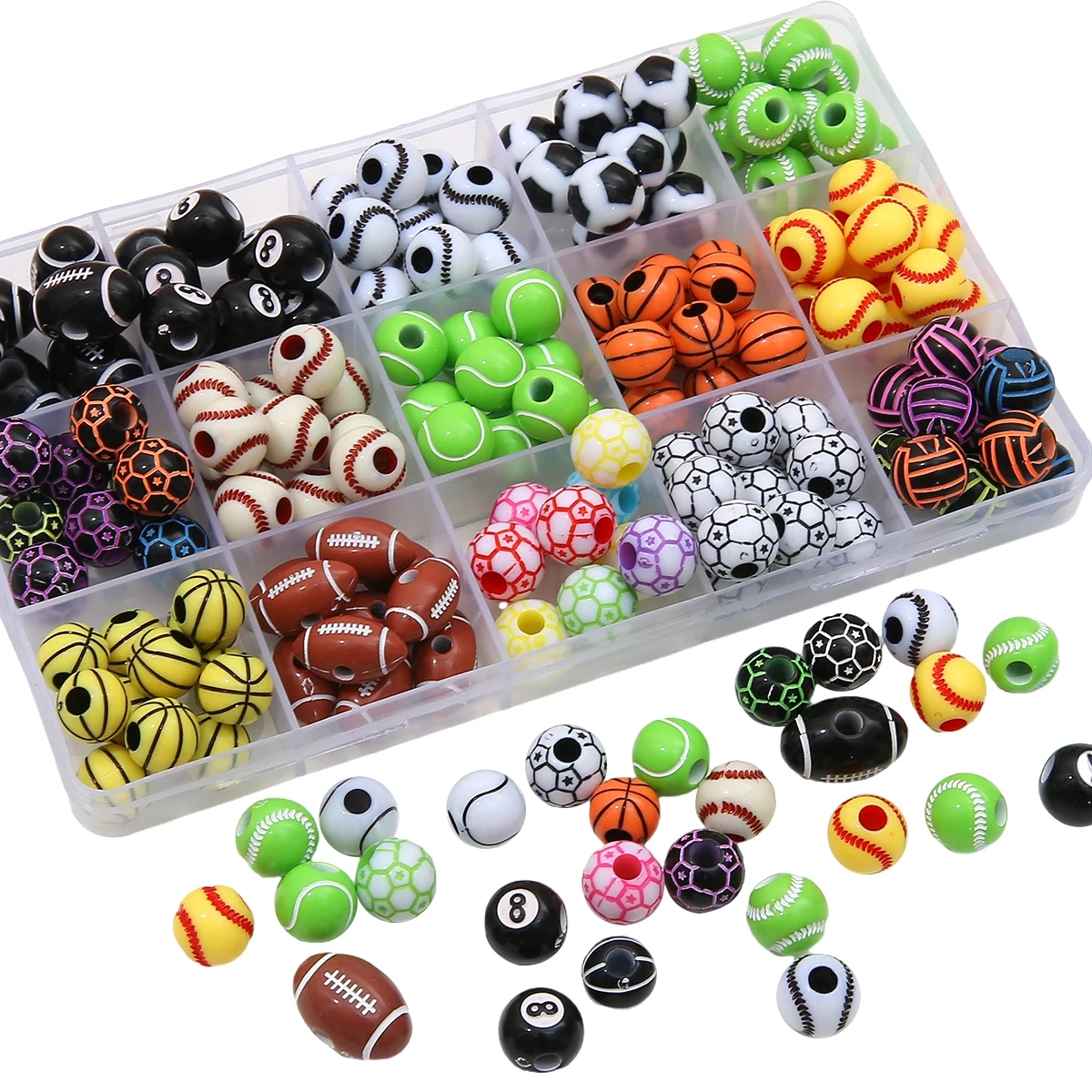10/20/30 adet akrilik topu bon - Body Jewelry Unique incelemesi ve fiyatı