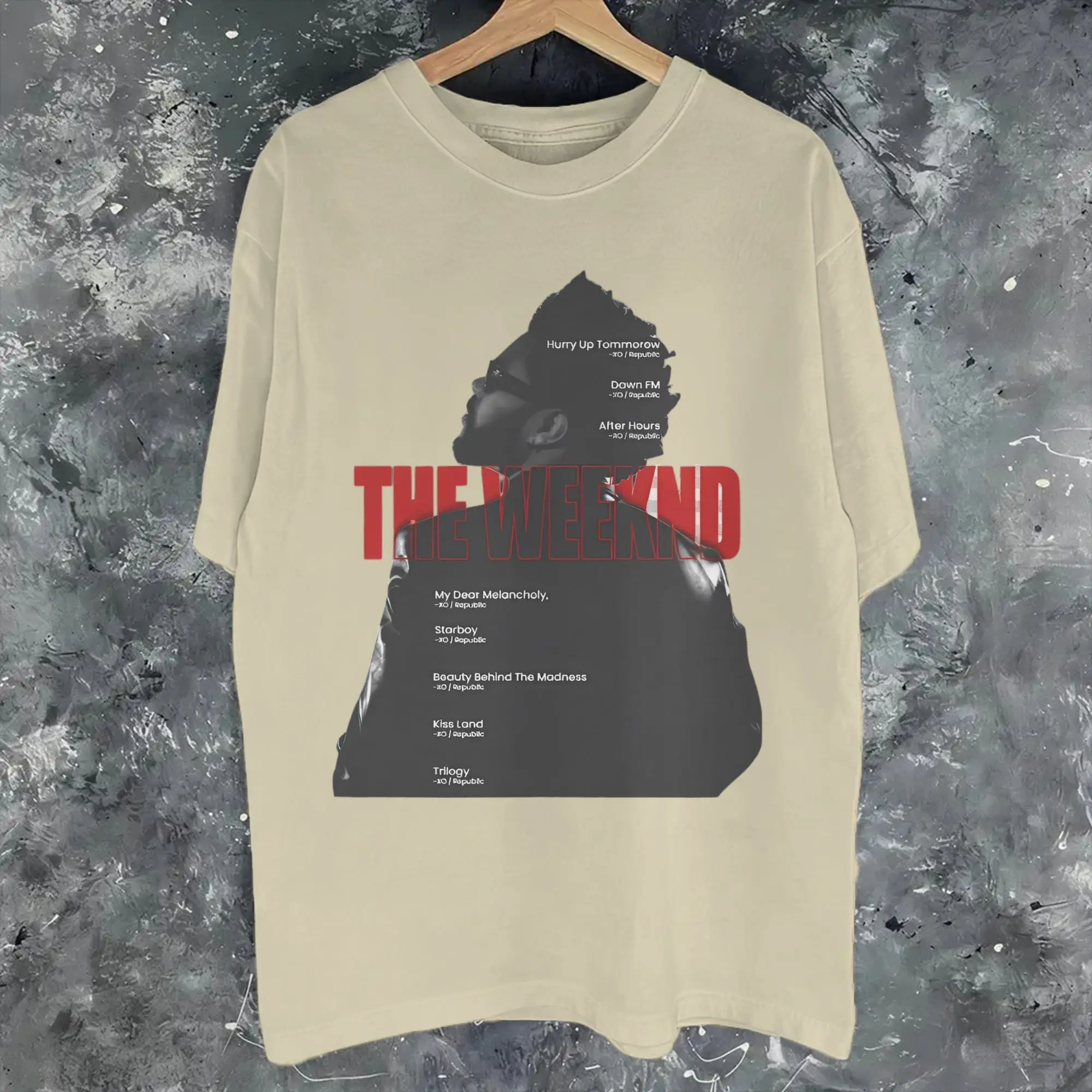 Men Women After Hours Til Dawn 2026 xo the weeknds T Shirt 100% Cotton Print Tee Shirts  Clothing Outfits