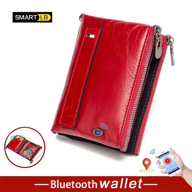 

Tracker for Wallet Women Wallet gps Tracker Card Women Wallet with Tracker Women Purse Christmas Gifts