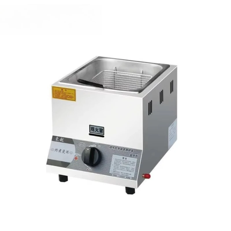 Countertop Gas Deep Fryer  Compact, Fast Heating, Perfect for Small Kitchens