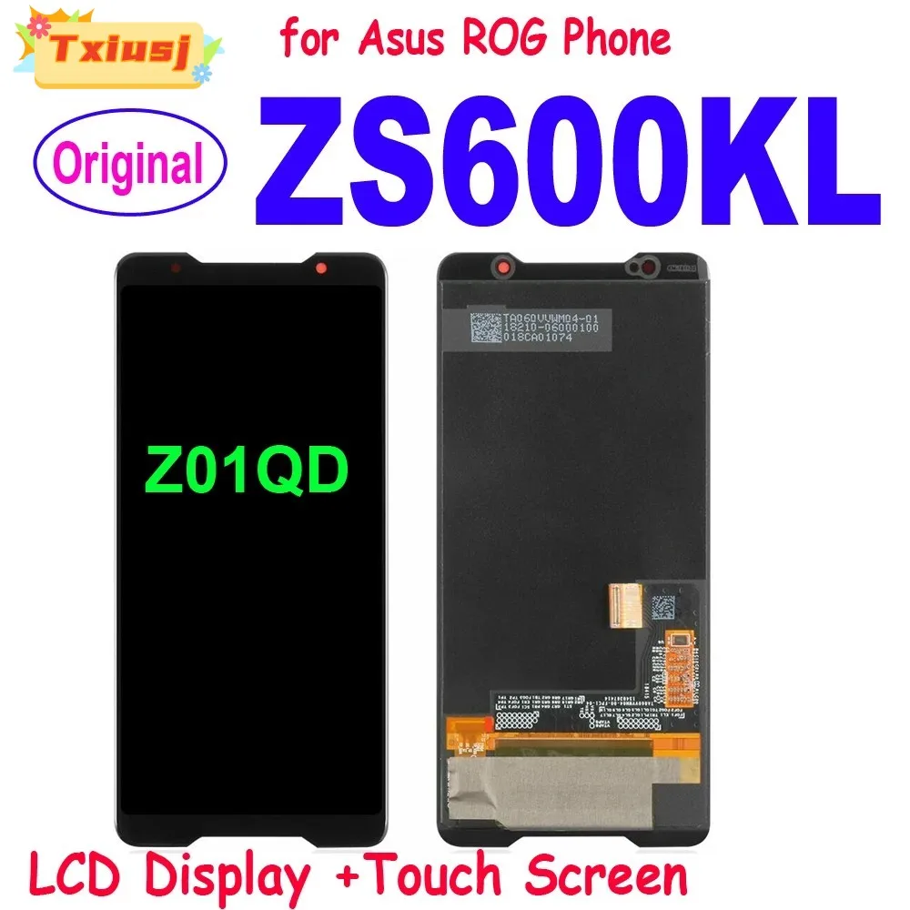 AMOLED LCD For ASUS ROG Phone 2 Phone 3 Phone 5 ZS660KL ZS600KL ZS661KS ZS673KS LCD Display Touch Screen Digitizer Assembly