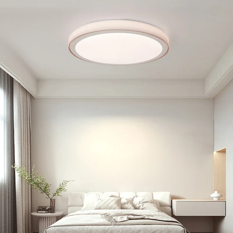 

SANDYHA Modern Minimalist LED Ceiling Light White Circle Design Perfect for Living Room Bedroom Study Indoor Lighting Stylish