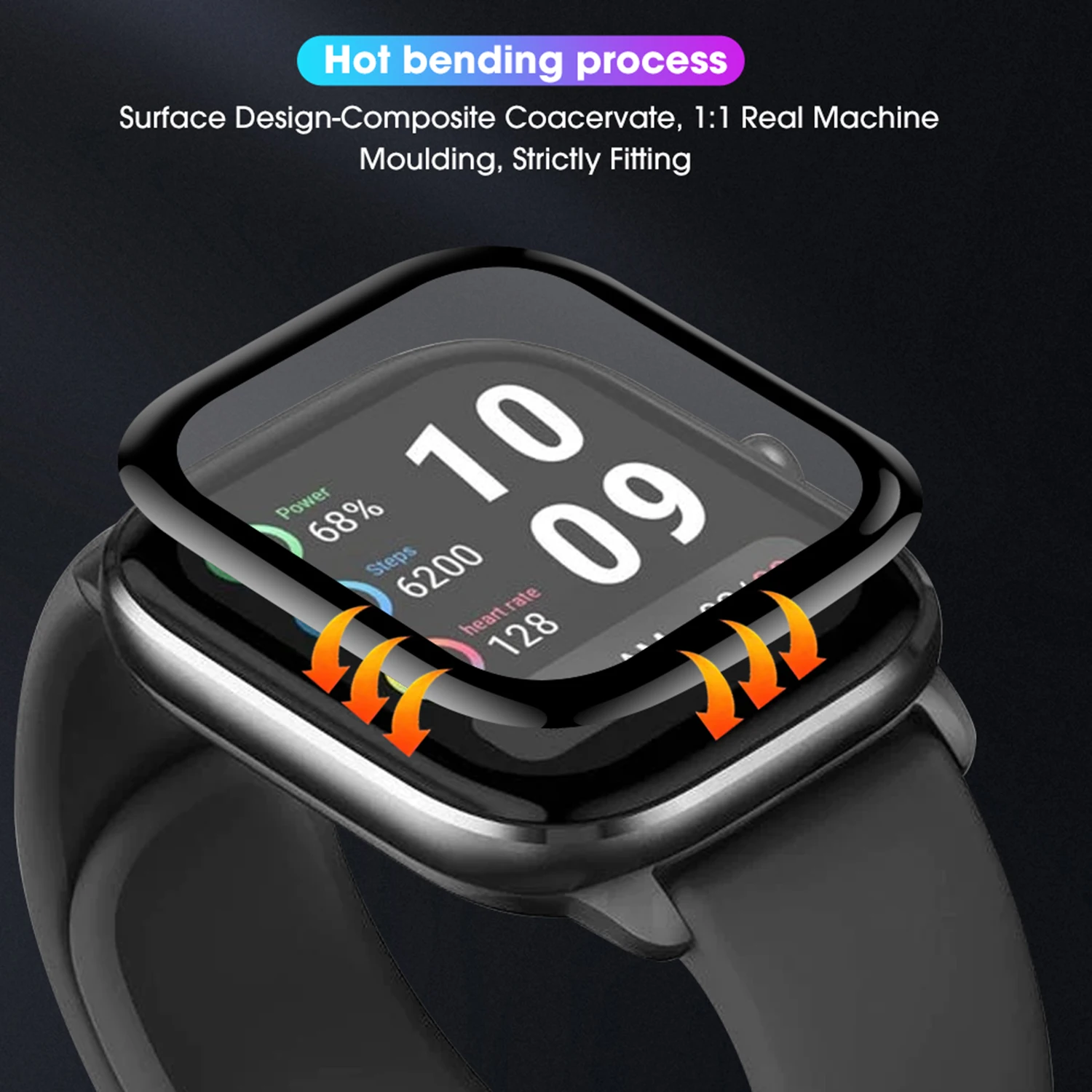 3D Full Curved Protecitve Films For Xiaomi Mi Band 9 Pro Screen Protector No Glass For Mi Band 9Pro Smartband Accessories