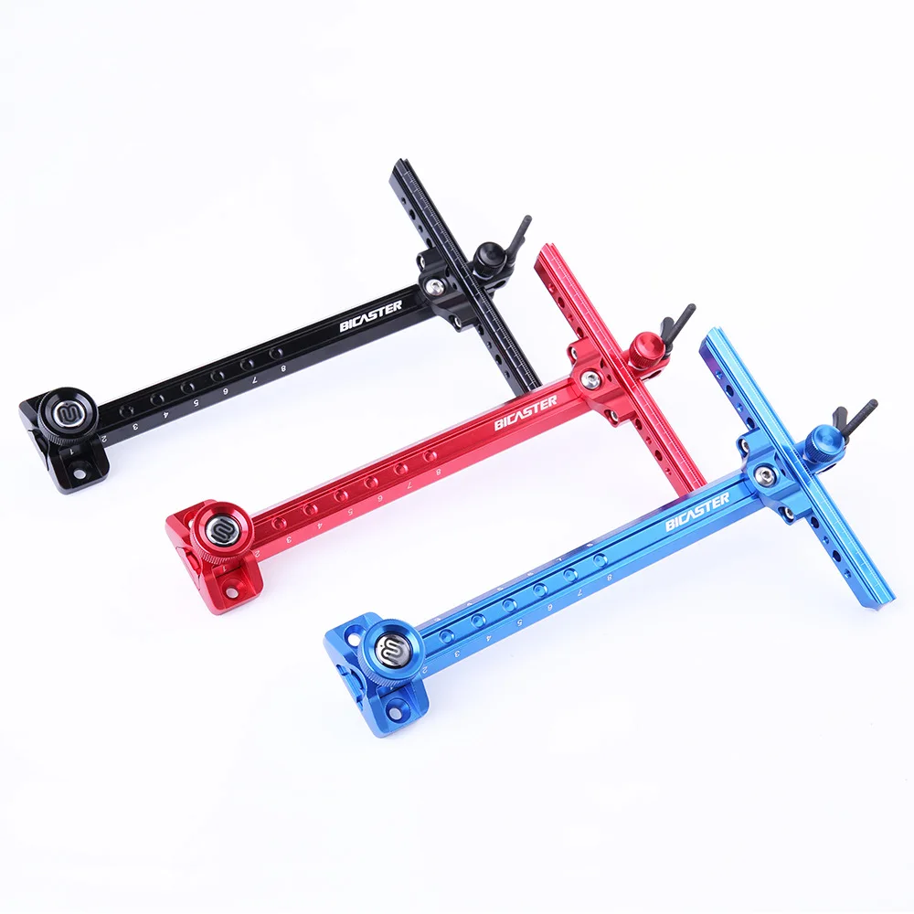 

Bicaster стрельба из лука Рекурсивный лук прицел 9 дюймов из алюминиевого сплава аксессуары для стрел для обеих рук