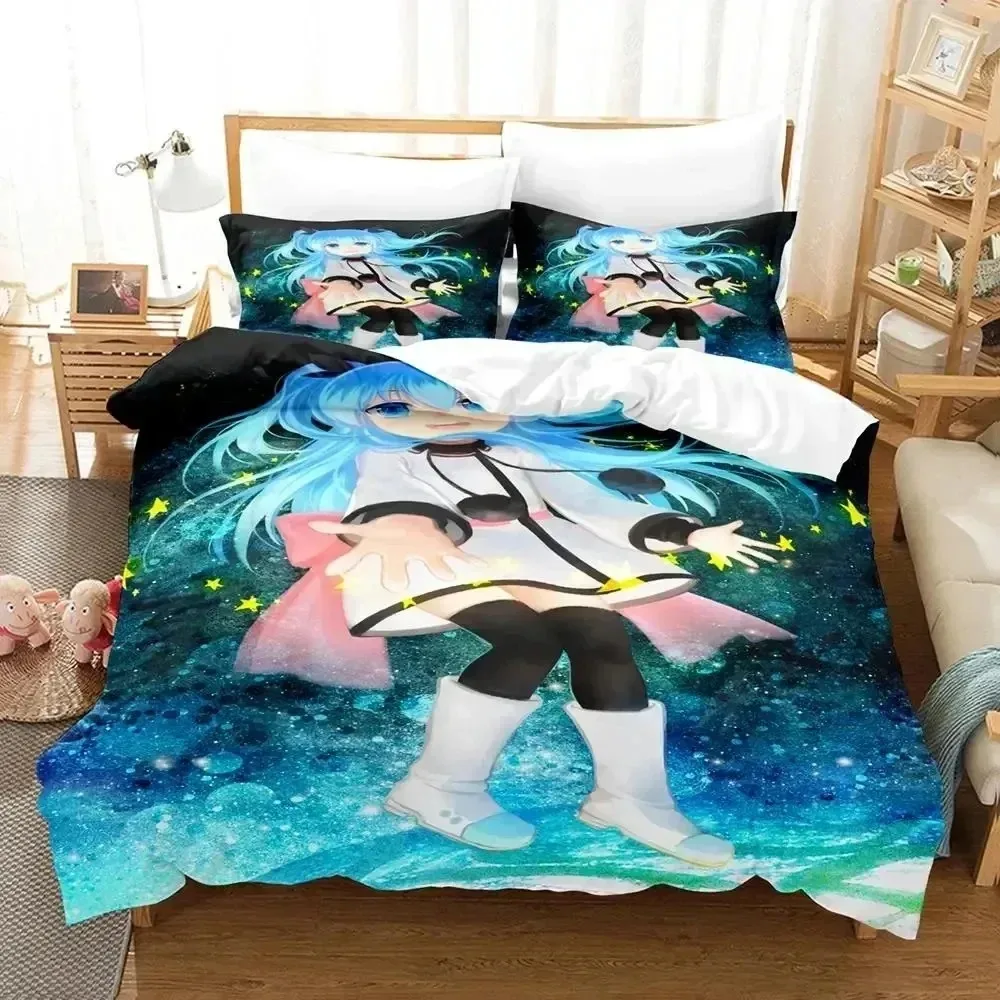 

Anime Sora No Method Celestial Bedding Set 3D Printed Suitable for Bedroom Duvet Cover Set With Pillowcases Kids Home Textile