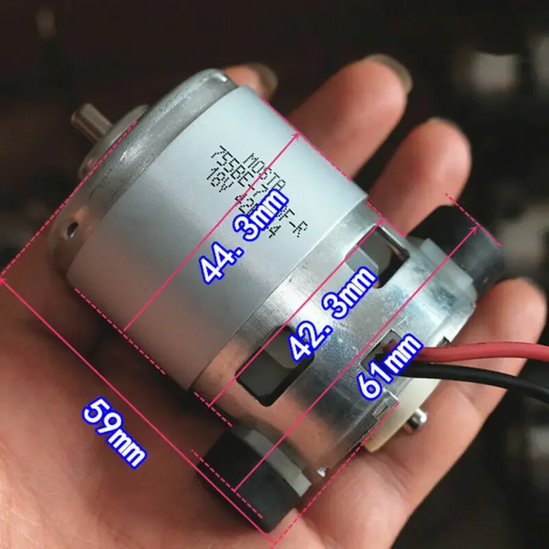 MOSTA 755BE Φ компенсация углеродной щетки, двигатель, высокая скорость, подшипник, DIY электрическая дрель, шуруповерт MOSTA 755BE Φ компенсация углеродной щетки, двигатель, высокая скорость, подшипник, DIY электрическая дрель, шуруповерт