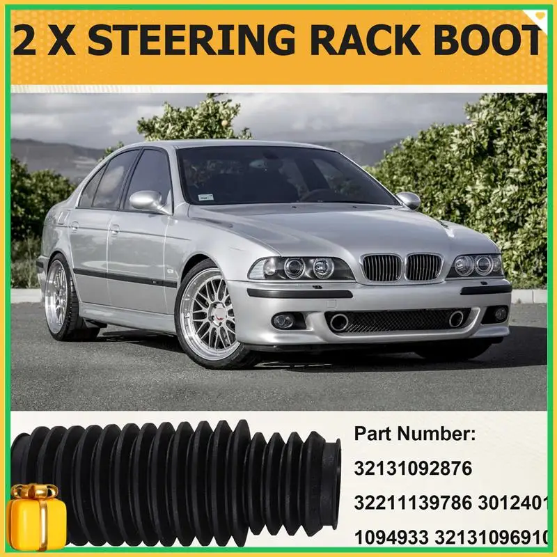 

Premium 1Set 32131092876 32211139786 Steering Rack Boot For BMW E39 520I 525I 528I 530I Z8 1995-2004 32131096910 3012401