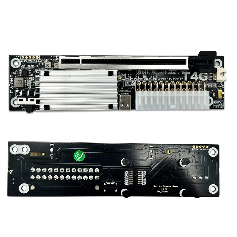 N External eGPU Adapter BK8 USB 4 Thunderbolt 4/3 TB3/TB4 To PCIe X16 PCI-E 4.0 X4 GPU Dock Bracket NUC ITX STX Laptop Gaming