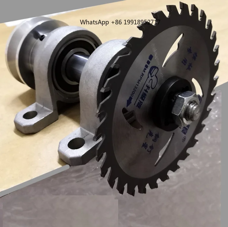 High-precision DIY table saw spindle, wood, jade, cutting spindle