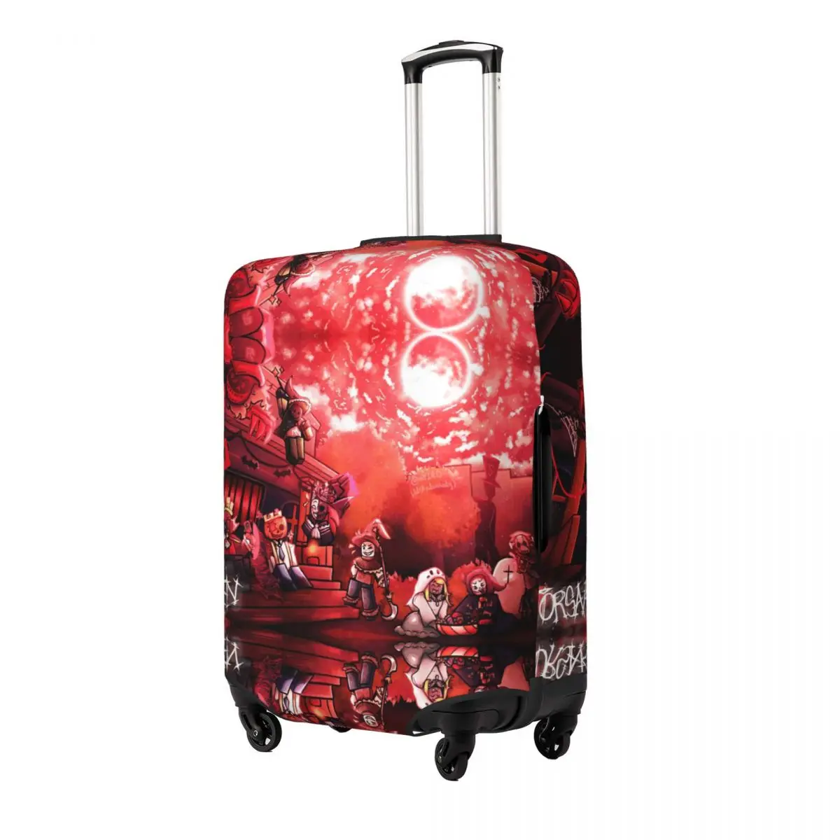 Forsaken Character Suitcase Cover Business Protection Vacation Useful Luggage Case