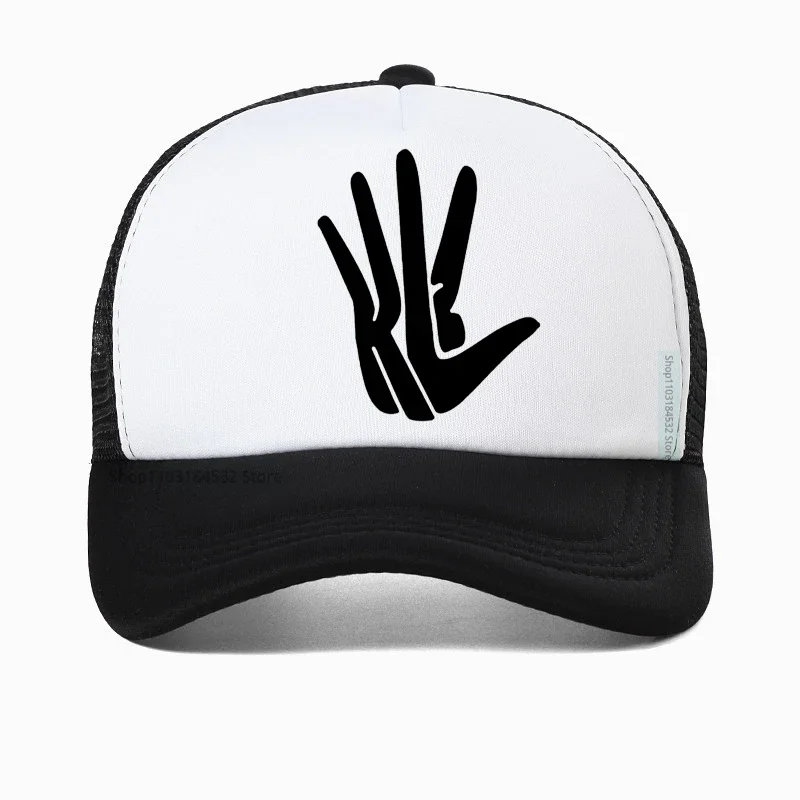 

Kawhi Leonard Basketball player Baseball Cap palm cartoon Men Women Mesh Breathable Trucker hats Casquette