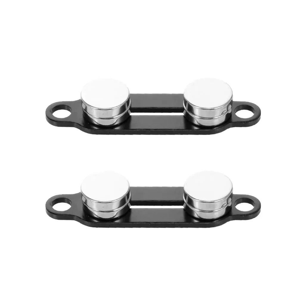 Front and Rear Body Mounts Stealth CNC with Magnet for 1/10 Trxs Axial SCX10 RC Crawler Car Upgrade Parts