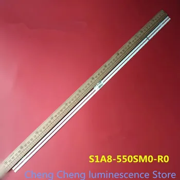 แถบไฟ UE55AU8000 ue55au สำหรับ Samsung 55นิ้ว ue55au6909 UE55AU9000 BN96-52595A S1A8-550SM0-R0 48LED 59.8ซม. 100% ใหม่