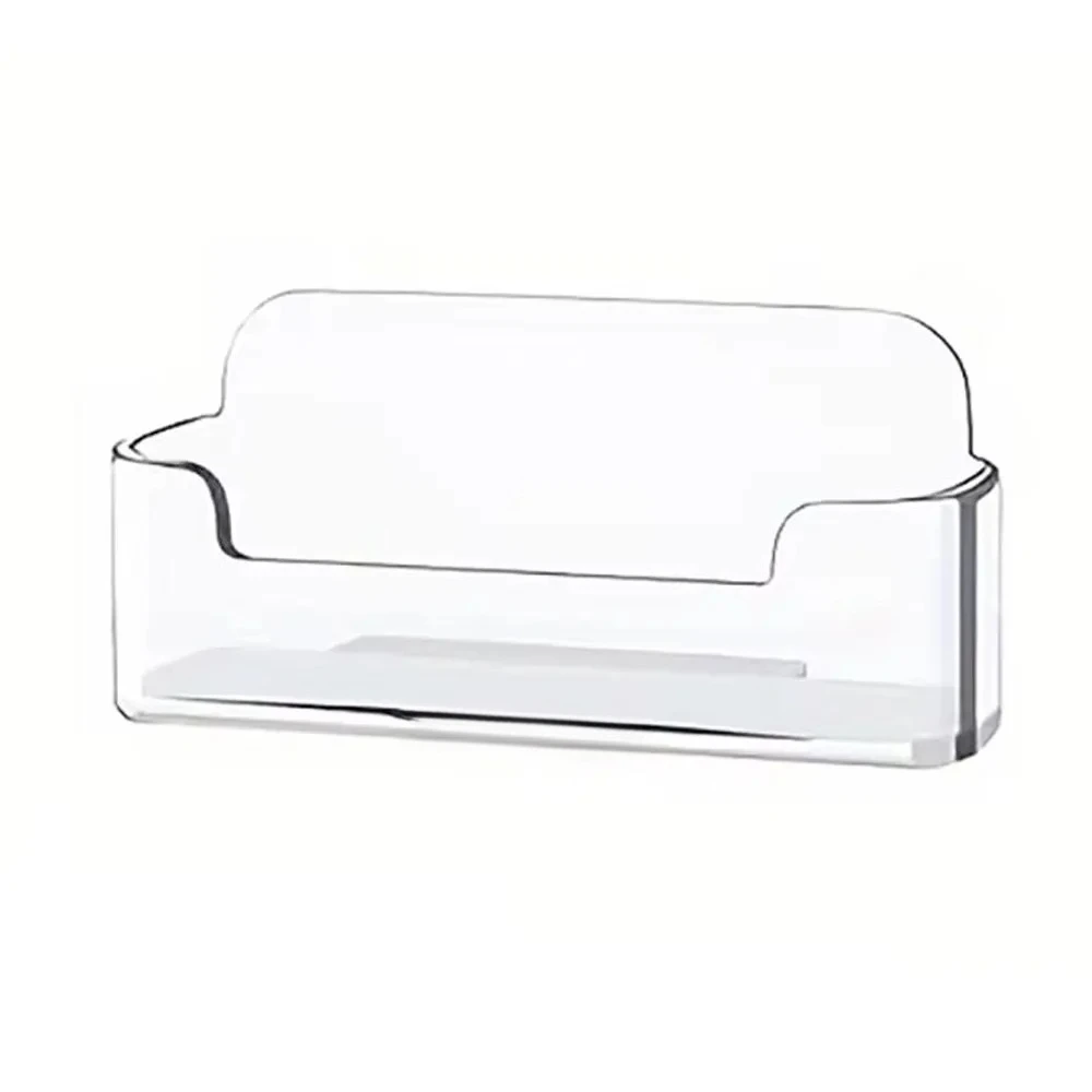 حامل بطاقات عمل شفاف متعدد الوظائف، حامل بطاقات عمل للمكتب والمعرض، 30-40 بطاقة عمل