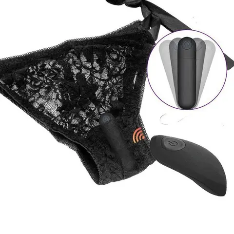 Vibrating Panties Wearable Vibrator Bullet Remote Control Underwear Massager for Pleasure- G Spot Vibrating Panties Sex Toys