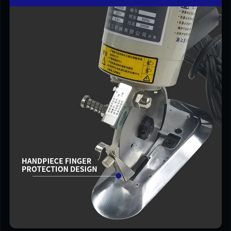 

YJ-90B Round Knife Electric Scissors Hand Push Round Knife Cutting Machine Electric Round Knife Cloth Cutting Machine