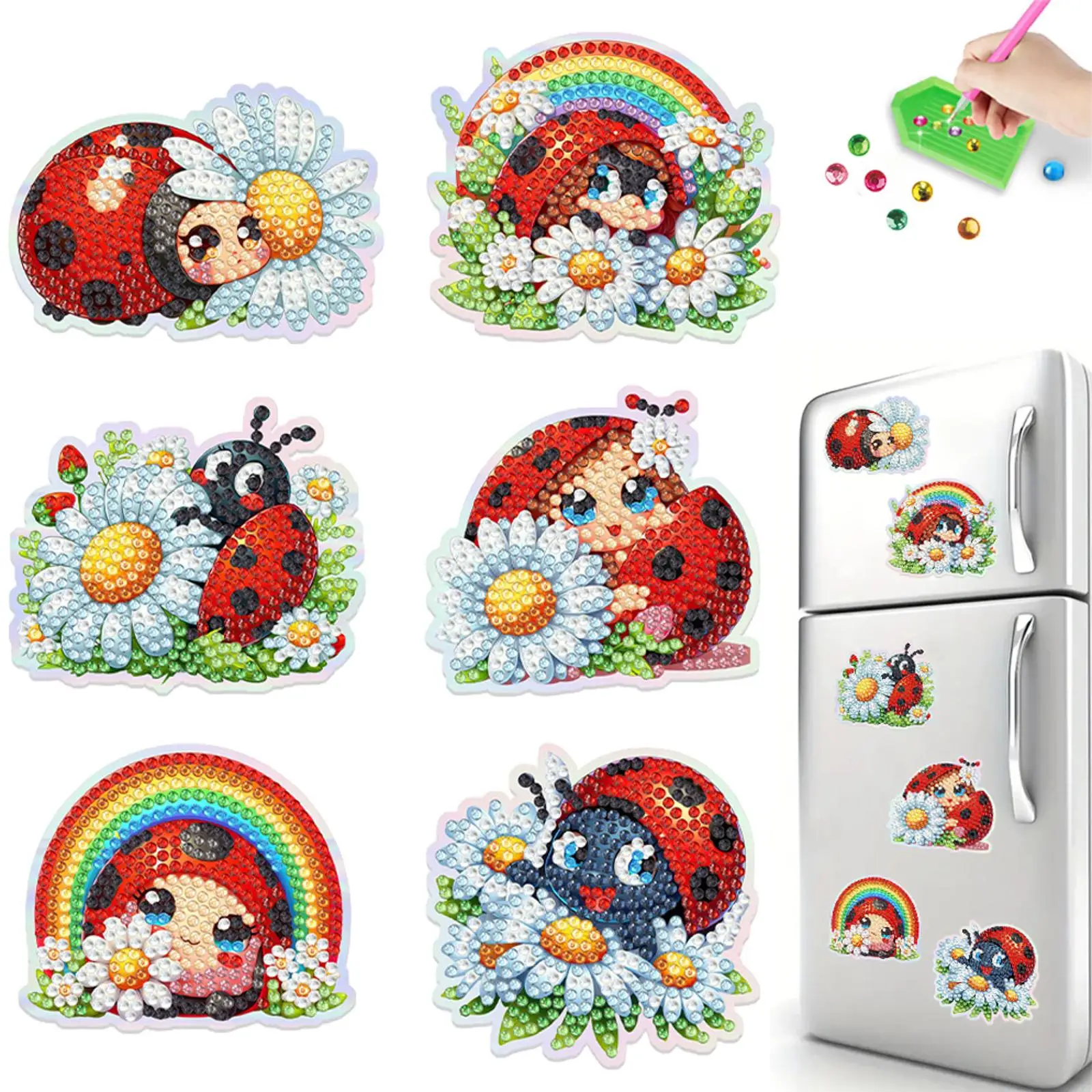 6Pcs Animal Print D…