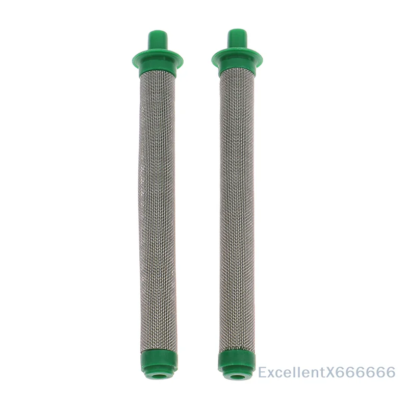 2pcs 304 Stainless Steel Power Tools Machine Accessories Airless Gun Filter 60 Mesh Spray Gun Filters