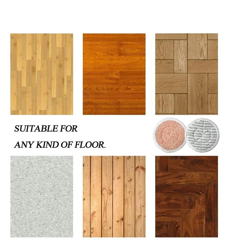 แผ่นไม้ถูพื้น6ชิ้นใช้ได้กับฉลาม S7000 S7001 T2ชิ้นส่วนไม้ถูพื้นไอน้ำ U6002 T21