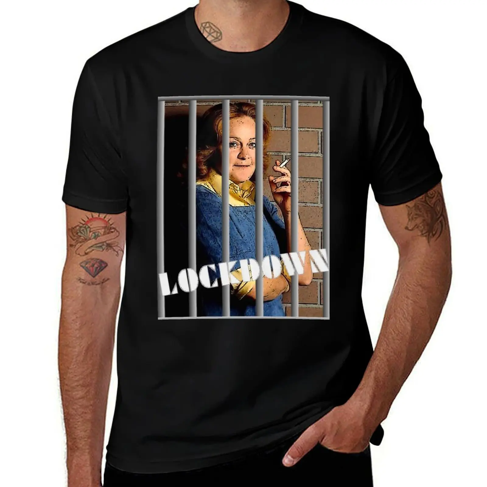 Bea Smith #Lockdown T-Shirt Work Duty Casual T-Shirt